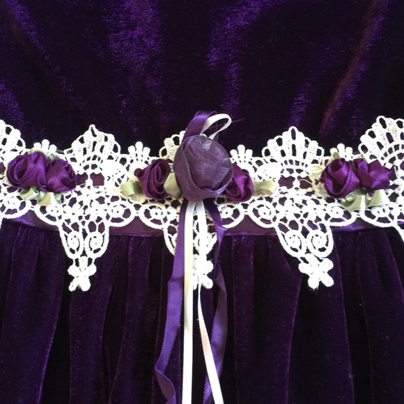 ✨HP✨ EUC gorgeous Rare Editions velvet dress - Picture 2 of 8